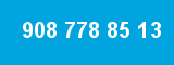 908 778 85 13 908 778 85 13